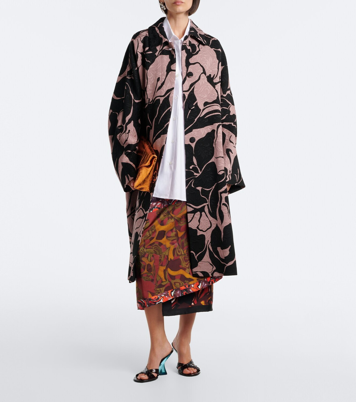Dries Van Noten Embellished cotton shirt