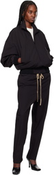 Fear of God Black Nylon Track Pants