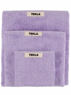 TEKLA Set Of 3 Organic Cotton Towels