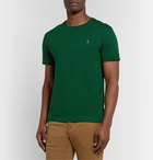 Polo Ralph Lauren - Logo-Embroidered Cotton-Jersey T-Shirt - Green