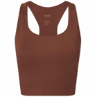 Girlfriend Collective Women's Paloma Bralet Top in Earth