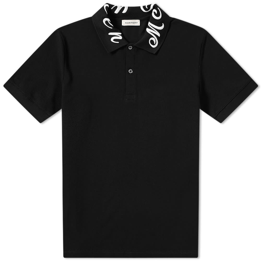 Alexander McQueen Gothic Collar Polo Alexander McQueen