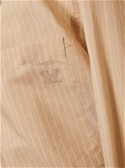 MAX MARA - Brioso Cotton & Silk Striped Mini Dress