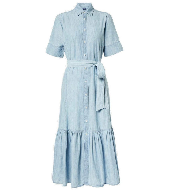 Photo: Polo Ralph Lauren Cotton chambray shirt dress