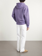 Our Legacy - Rascal Cotton-Jersey Zip-Up Hoodie - Purple