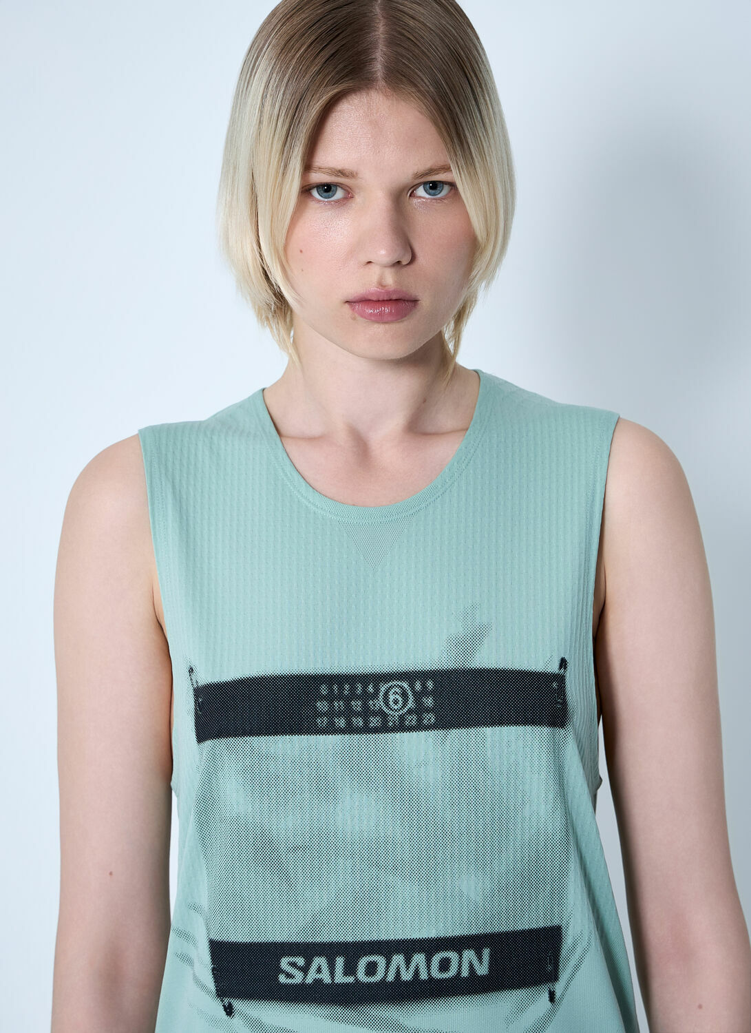 MM6 Maison Margiela x Salomon Logo Motif Tank Top