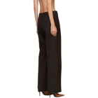 Studio Nicholson Brown Quarte Tailored Trousers