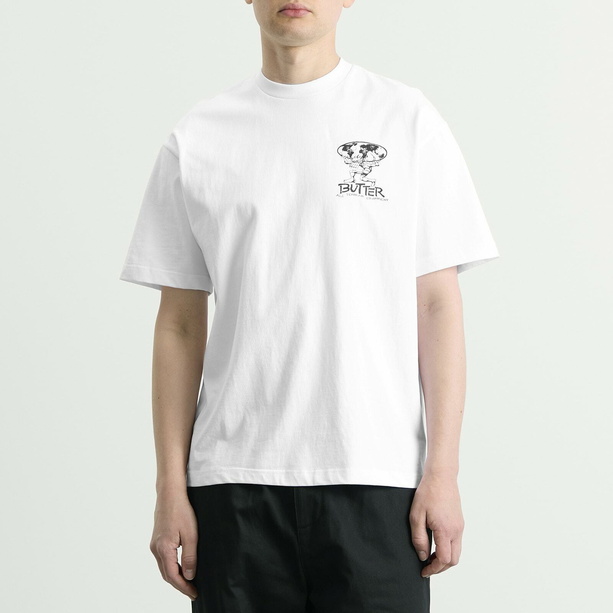 Butter Goods Men's Terrain T-Shirt in White