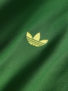 adidas Originals - Brain Dead Striped Printed Cotton-Blend Tech-Jersey Track Jacket - Green