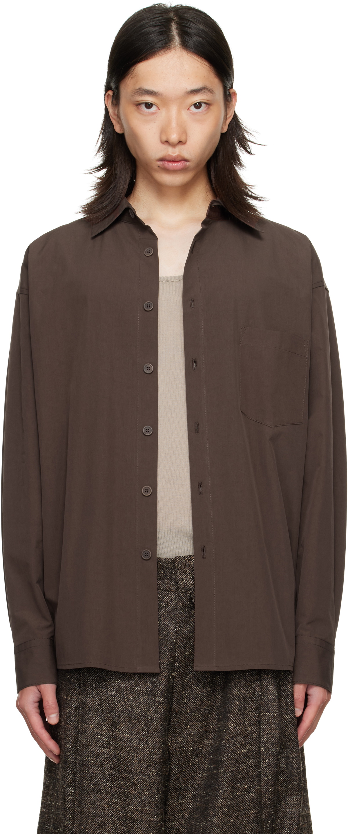 colbo Burgundy Banaras Shirt