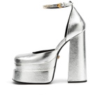Versace Women's Platform Heel in Silver