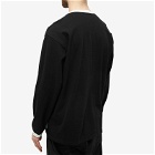 Undercover Men's Long Sleeve Vacant World T-Shirt in Black