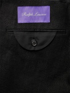 Ralph Lauren Purple label - Kent Slim-Fit Double-Breasted Linen Blazer - Black