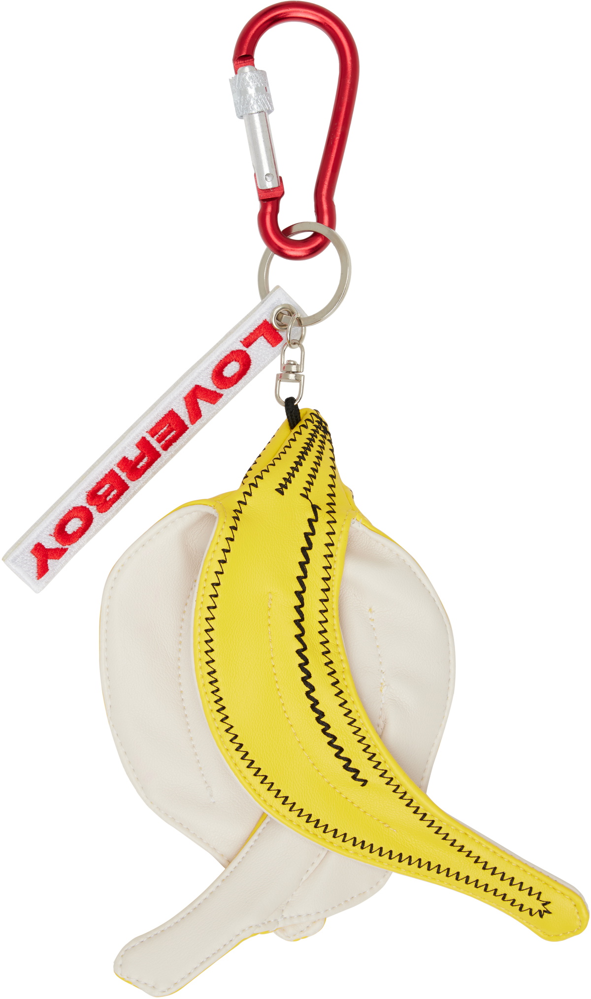 Charles Jeffrey LOVERBOY Yellow Banana Peel Keychain