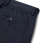 Etro - Stretch-Cotton Twill Shorts - Blue
