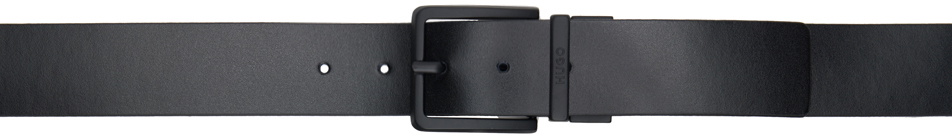 hugo boss black leather belt