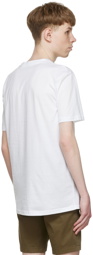 Boss White Cotton T-Shirt