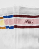 Drôle de Monsieur La Chaussette DrÙle RayÈe White Mens Sock