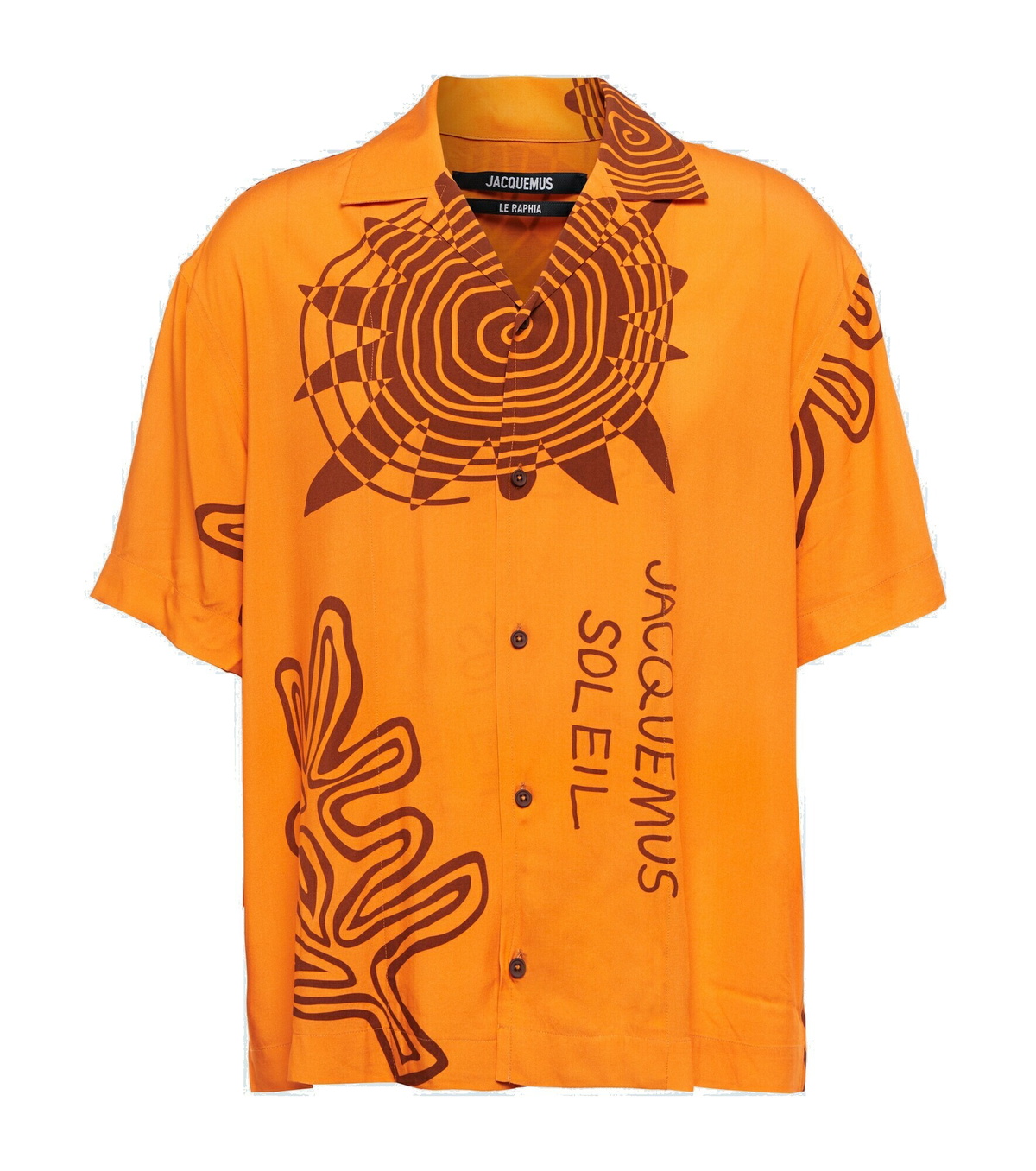 Jacquemus La Chemise Jean printed bowling shirt Jacquemus