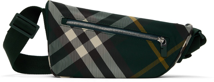 Photo: Burberry Green Shield Crossbody Bag