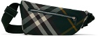 Burberry Green Shield Crossbody Bag