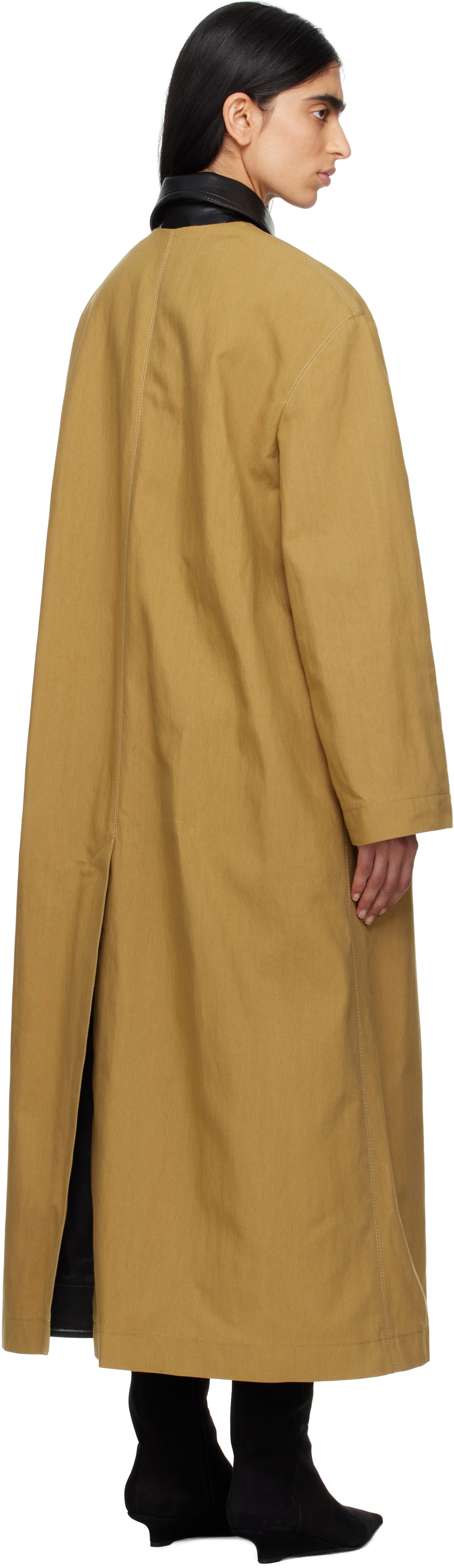 Nanushka Khaki Zofia Coat