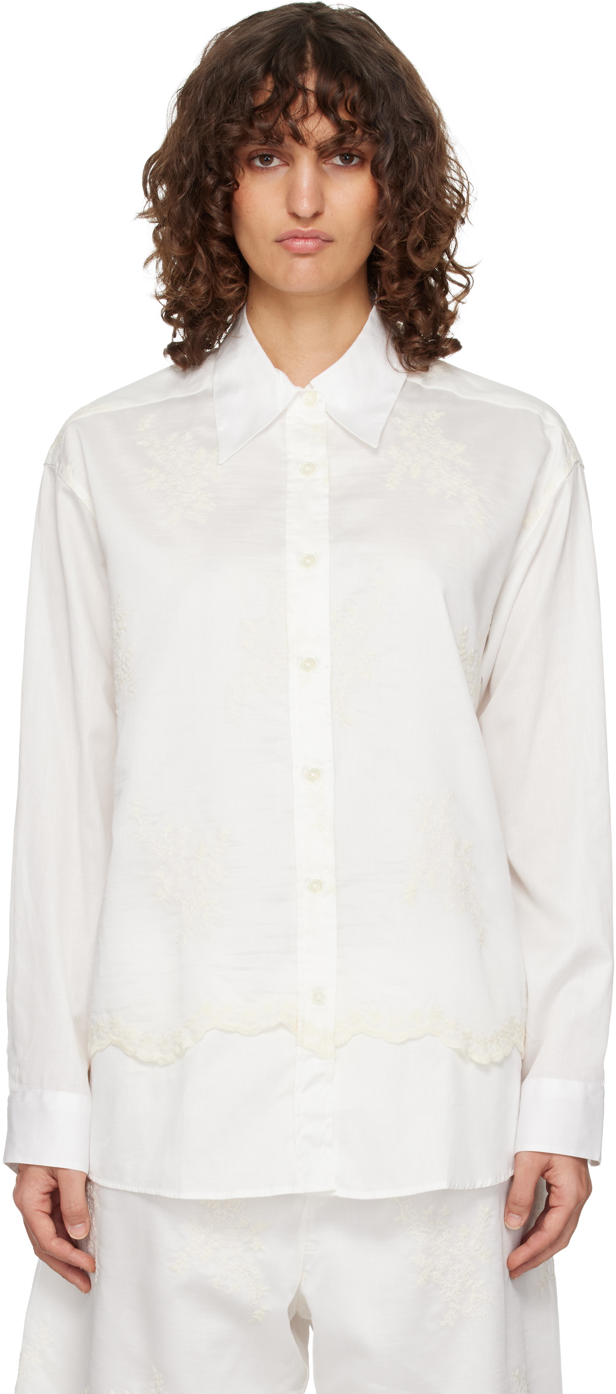 OUR LEGACY White Precious Shirt