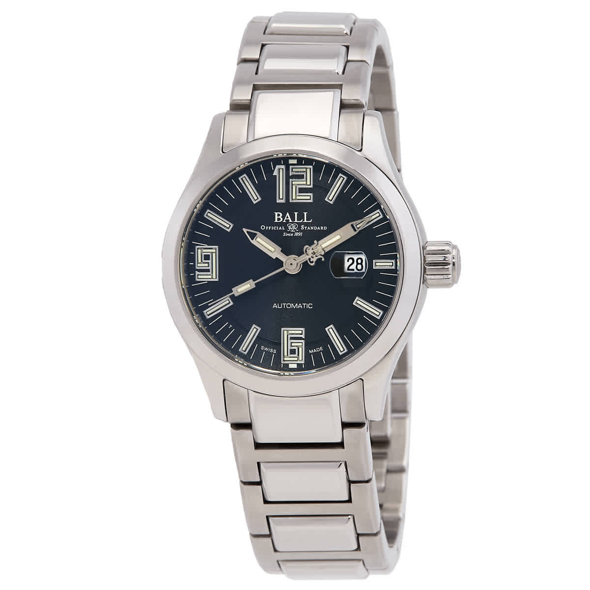 Ball Engineer III Automatic Black Dial Ladies Watch NL1026C-S5-BK
