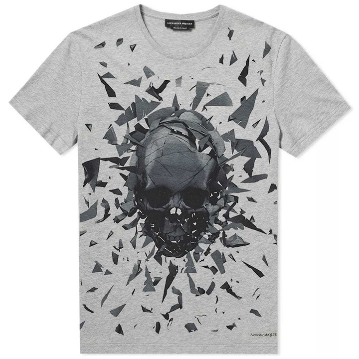 Photo: Alexander McQueen Fragment Skull Print Tee