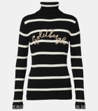 Goldbergh Breton striped turtleneck sweater