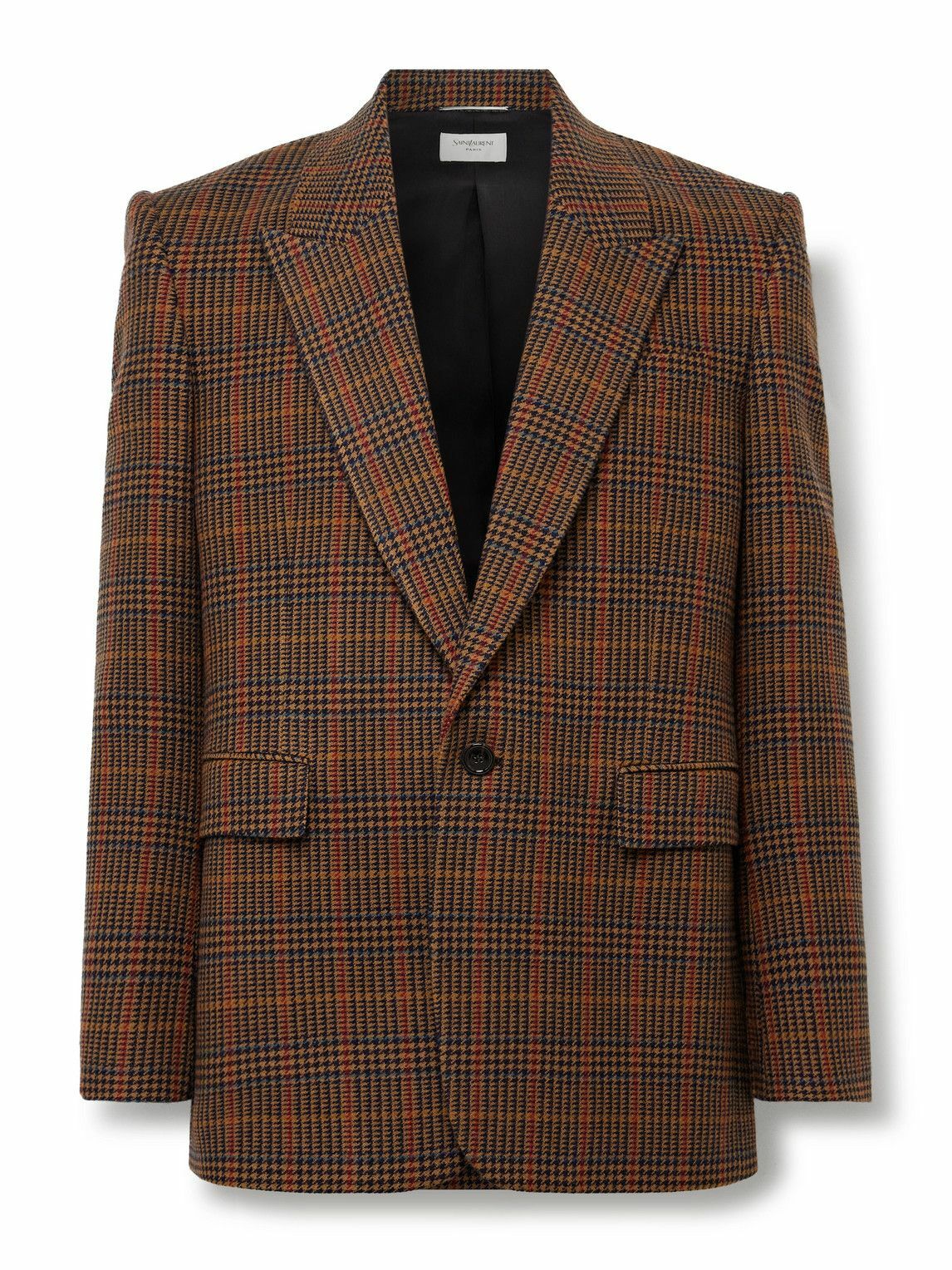 Saint Laurent Beige Gabardine Trench Coat Saint Laurent