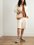 Randy's Garments - Corduroy-Trimmed Cotton-Canvas Jacket - Neutrals