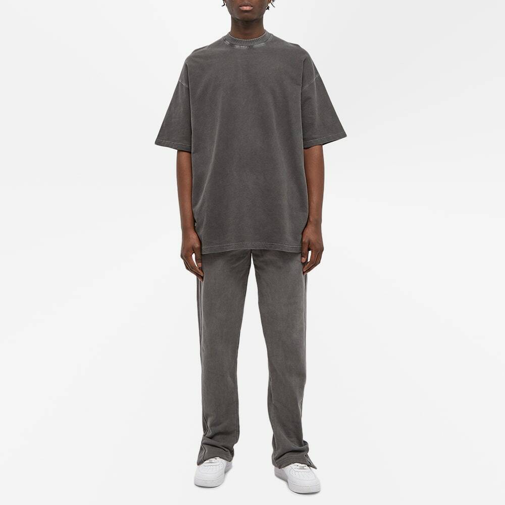 Cole Buxton Straight Leg Sweat Pant in Washed Black Cole Buxton