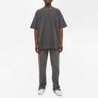 Cole Buxton Straight Leg Sweat Pant in Washed Black