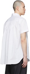 Fumito Ganryu White Polyester Shirt