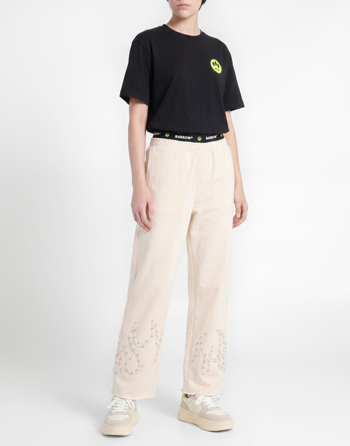Barrow Womens Pants Cream