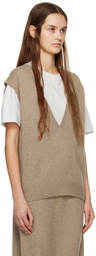 LISA YANG Beige 'The Linn' Vest