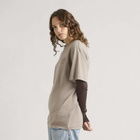 END. Worn Established T-shirt in Khaki