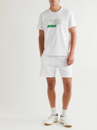 Reigning Champ - Prince Logo-Print Cotton-Jersey Tennis T-Shirt - White