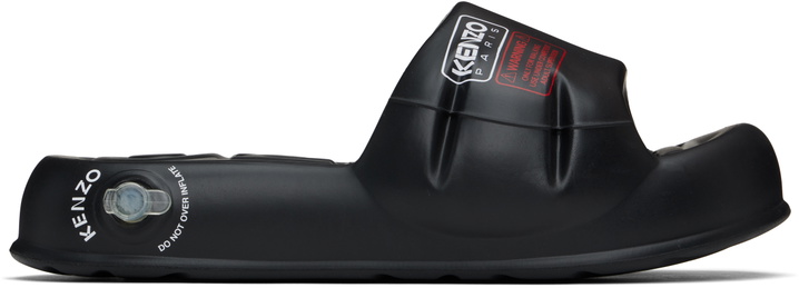 Photo: Kenzo Black Kenzo Paris 'KENZO-Splash' Pool Slides