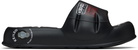 Kenzo Black Kenzo Paris 'KENZO-Splash' Pool Slides