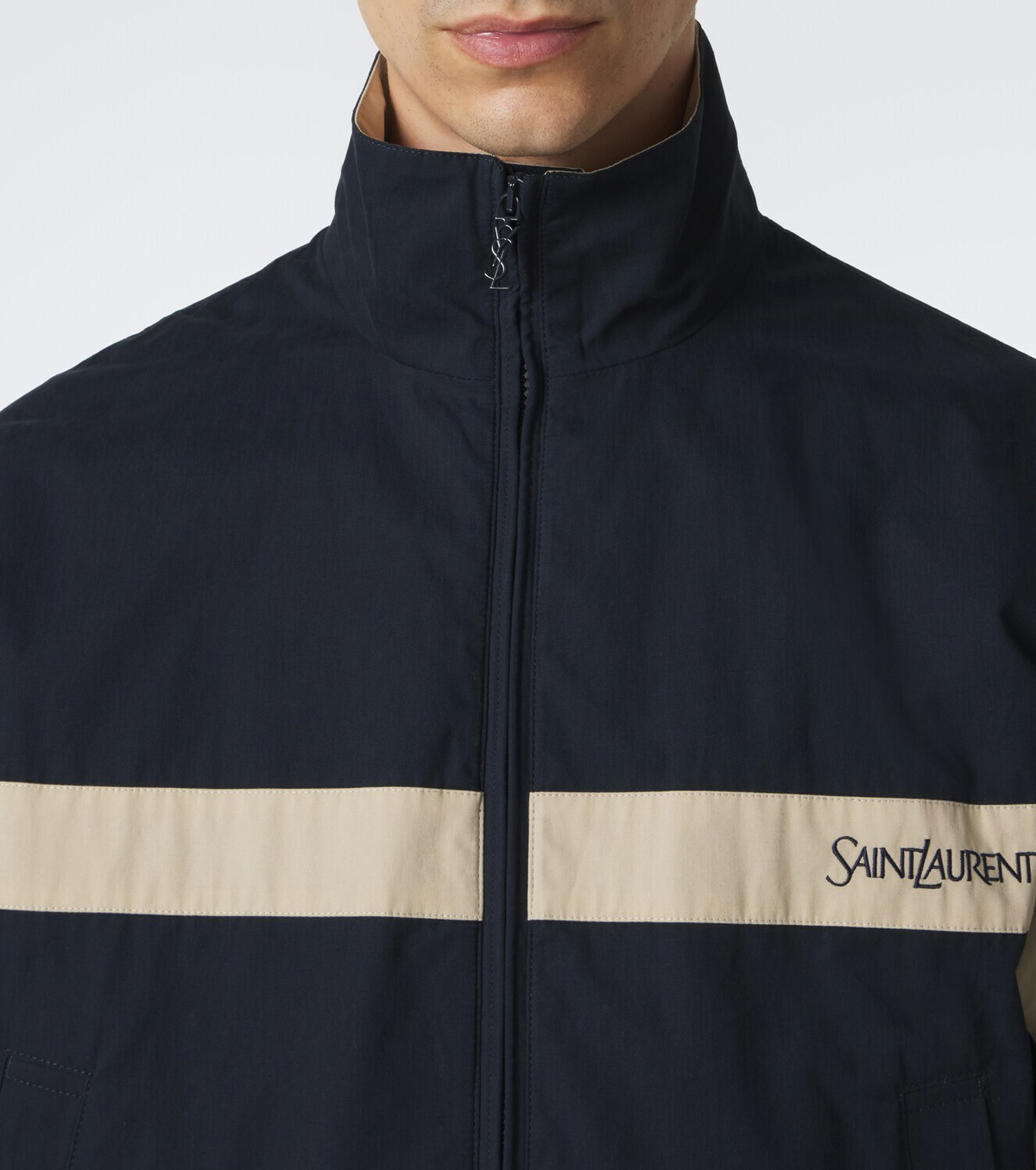 Saint Laurent Cotton canvas blouson jacket