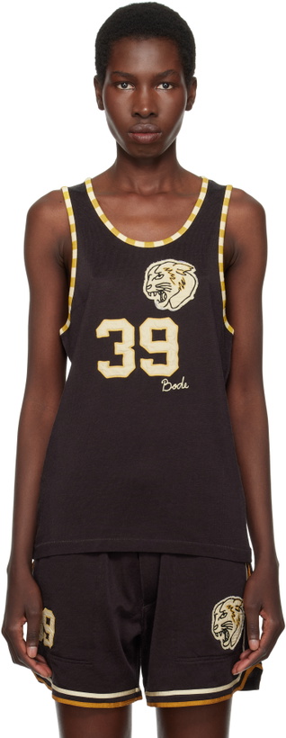 Photo: Bode Brown Bobcat Singlet Tank Top