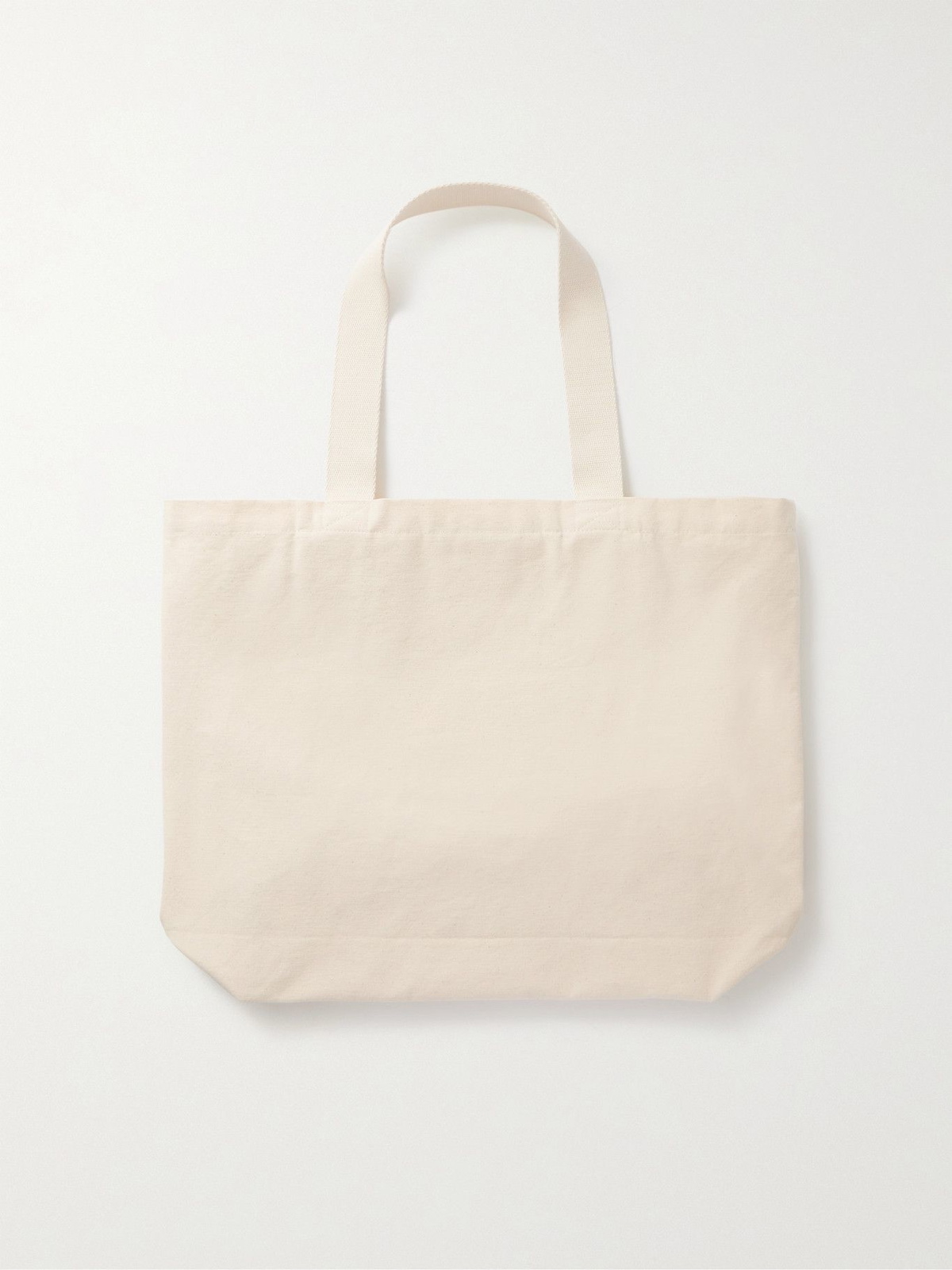 MAISON KITSUNÉ - Logo-Print Cotton-Canvas Tote Bag Maison Kitsune