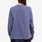 Champion Women's x Beams Boy Crew Sweat in Blue