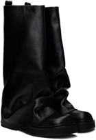 The Attico Black Robin Combat Boots