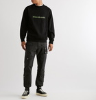 Billionaire Boys Club - Logo-Embroidered Loopback Cotton-Jersey Sweatshirt - Black