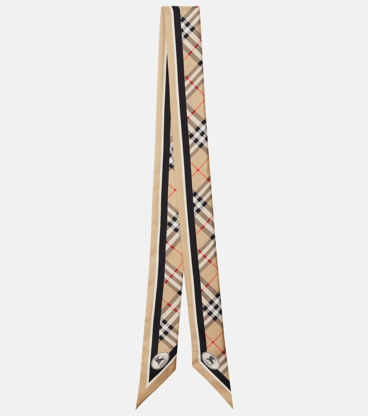 Burberry Burberry Check silk scarf