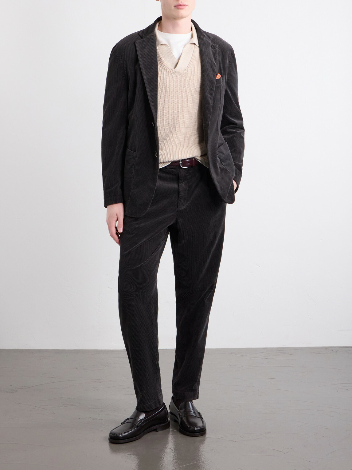 Barena - Cotton-Blend Corduroy Blazer - Brown