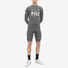 Pas Normal Studios Men's PAS Thermal Bib in Dark Grey